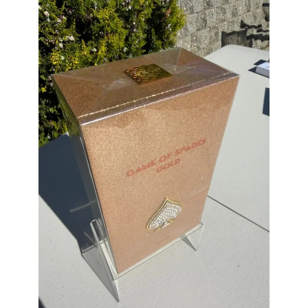 Game Of Spades Gold Parfum Spray by Jo Milano Paris 100ml 3.4 Oz - Picture 2 of 3